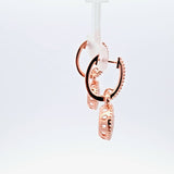 Sterling Silver Cubic Zirconia Drop Earrings