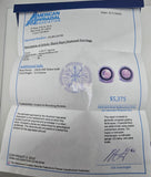 1.00 CTW Diamond and Onyx Statue of Liberty Coin Earrings 14k & 24K Yellow Gold