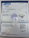 0.40 Ct. Heart Cut Diamond Solitiare Engagement Ring 14k Yellow Gold - Size 7