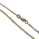 Citrine and Baroque Pearl Necklace 14k Yellow Gold