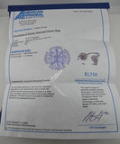 0.56 CTW Diamond Cluster Toi et Moi Ring 14k White Gold - Size 6.5