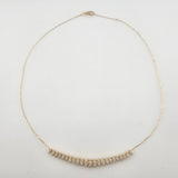 1.06 CTW Diamond Necklace 18k Yellow Gold