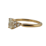 1.02 CTW Phoenix Cut Diamond Engagement Ring 18k Yellow Gold - Size 6.75