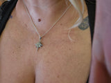 Sterling Silver Bethlehem Star Necklace