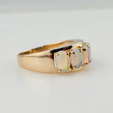 0.75 Ct. Opal Ring 14k Yellow Gold - Size 6.5