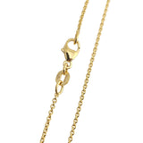 Multi-Gemstone Butterfly Pendant Necklace 14k Yellow Gold