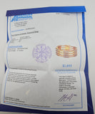 0.54 CTW Diamond Band 14k Yellow Gold - Size 7.25