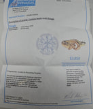 Italian 14k Yellow Gold Sculpted Exotic Cat Bangle Bracelet