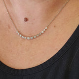 0.57 CTW Diamond Necklace 18k White Gold