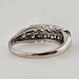 0.73 CTW Diamond Band Platinum - Size 4.75