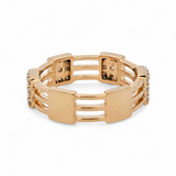 0.54 CTW Diamond Band 14k Yellow Gold - Size 7.25