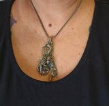 Sterling Silver Spider Necklace