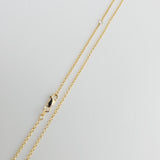 0.34 CTW Diamond Clover Cluster Necklace 14k Yellow Gold