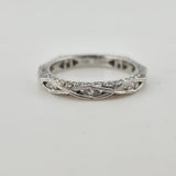 Marquise Diamond Wedding Band 14k White Gold Size 5.75