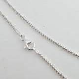 Sterling Silver Ocean Jasper Pendant Necklace