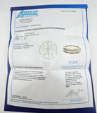 0.37 CTW Marquise Diamond Wedding Band 14k White Gold Size 6.25