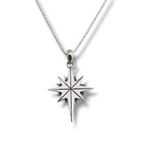 Sterling Silver Bethlehem Star Necklace