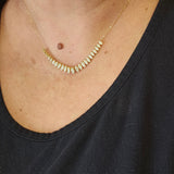 1.06 CTW Diamond Necklace 18k Yellow Gold