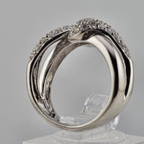0.75 CTW Diamond Fashion Ring 14k White Gold - Size 7