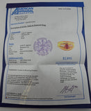 Ruby and Diamond Ring 14k Yellow Gold - Size 8.75