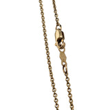 0.36 CTW Emerald And Diamond Pendant Necklace 14k Yellow Gold