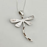 Sterling Silver Turquoise Dragonfly Necklace