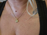 0.35 CTW Diamond Pendant Necklace 14k Yellow and White Gold