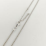 Sterling Silver Cubic Zirconia Spider Necklace