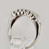 0.73 CTW Diamond Band Platinum - Size 4.75