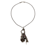Sterling Silver Spider Necklace
